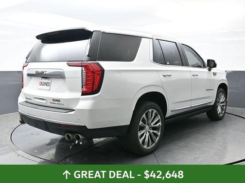 White Frost Tri-Coat 2021 GMC Yukon Denali