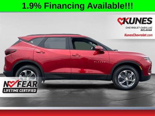 Radiant Red 2026 Chevrolet Blazer LT