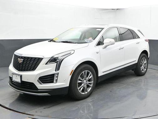 Crystal White Tri-Coat 2023 Cadillac XT5 Premium Luxury