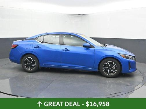 Electric Blue Metallic 2024 Nissan Sentra SV