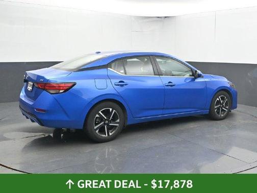 Electric Blue Metallic 2024 Nissan Sentra SV