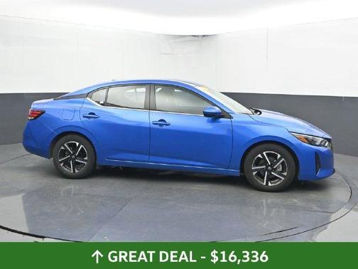 Electric Blue Metallic 2024 Nissan Sentra SV