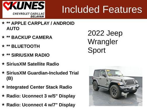 2022 Jeep Wrangler Sport