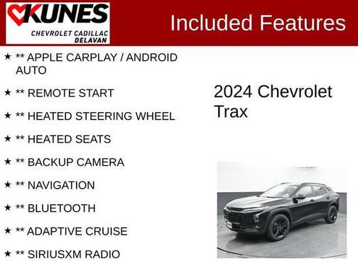 Mosaic Black Metallic 2024 Chevrolet Trax ACTIV