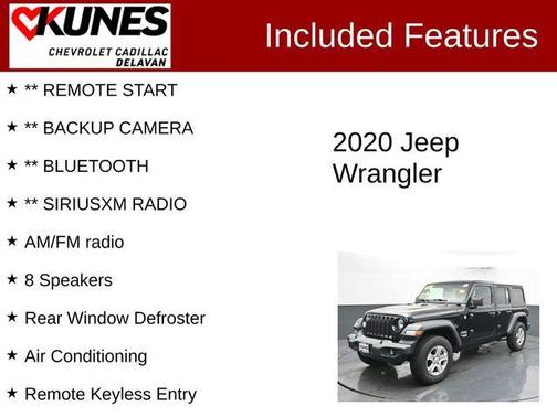 2020 Jeep Wrangler Unlimited Sport