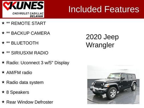 2020 Jeep Wrangler Unlimited Sport