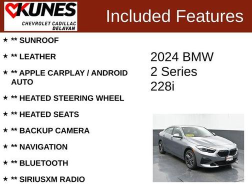 2024 BMW 228 Gran Coupe 228i sDrive Gran Coupe