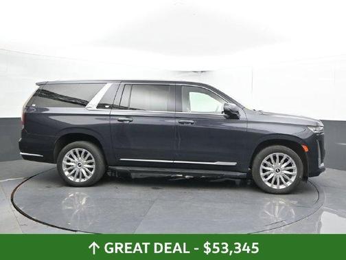 Gray 2023 Cadillac Escalade ESV Premium Luxury