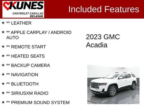 2023 GMC Acadia SLT