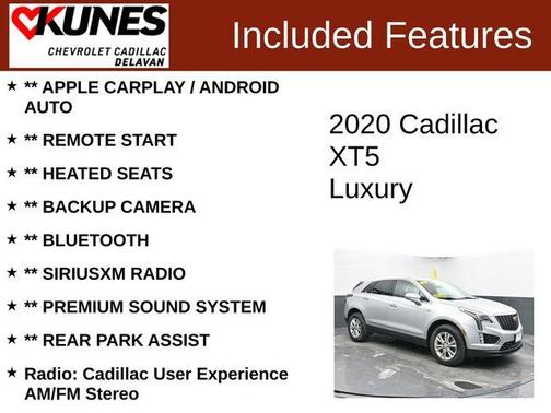 2020 Cadillac XT5 Luxury