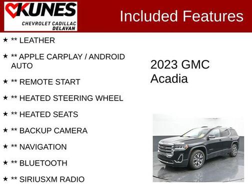 2023 GMC Acadia SLT