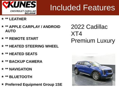 2022 Cadillac XT4 Premium Luxury