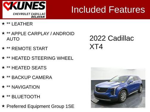 2022 Cadillac XT4 Premium Luxury