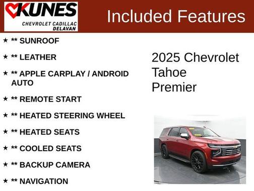 2025 Chevrolet Tahoe Premier