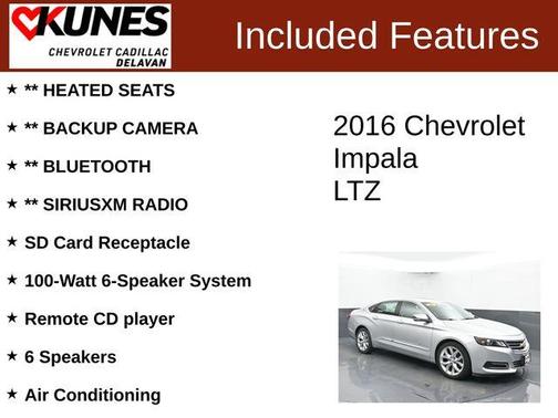 2016 Chevrolet Impala 2LZ
