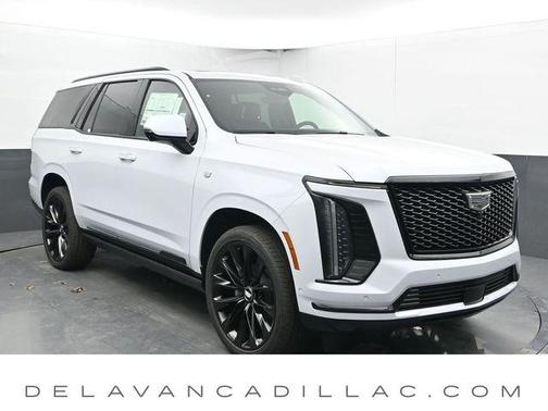 Vibrant White 2026 Cadillac Escalade Platinum Sport