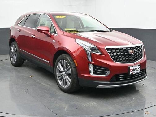 Radiant Red 2025 Cadillac XT5 Premium Luxury