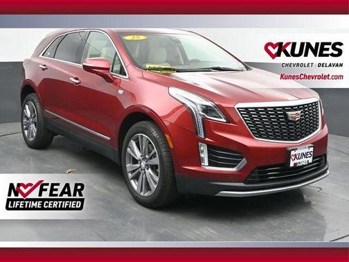 Radiant Red 2025 Cadillac XT5 Premium Luxury