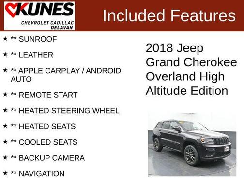 2018 Jeep Grand Cherokee High Altitude