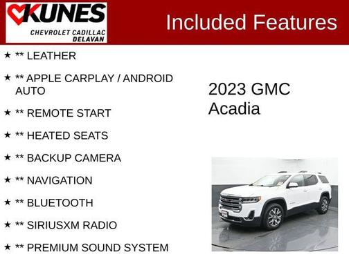 2023 GMC Acadia SLT