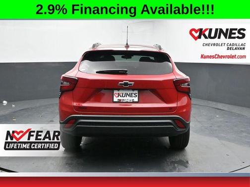 Red 2026 Chevrolet Trax LT