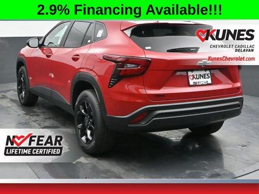 Red 2026 Chevrolet Trax LT
