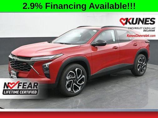 Red 2026 Chevrolet Trax 2RS
