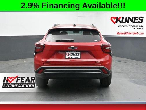 Red 2026 Chevrolet Trax 2RS