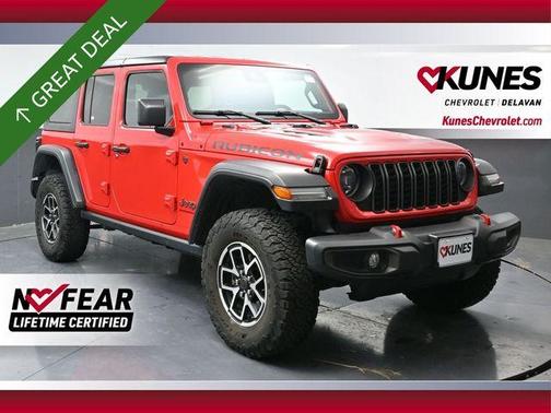 Firecracker Red Clearcoat 2024 Jeep Wrangler Rubicon