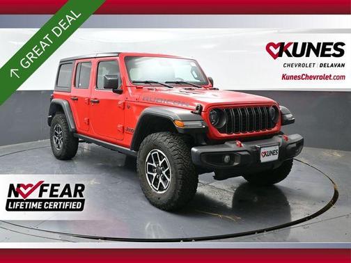 Firecracker Red Clearcoat 2024 Jeep Wrangler Rubicon