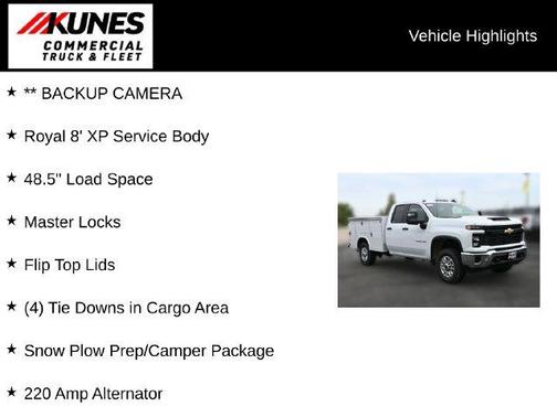 Summit White 2026 Chevrolet Silverado 2500 WT