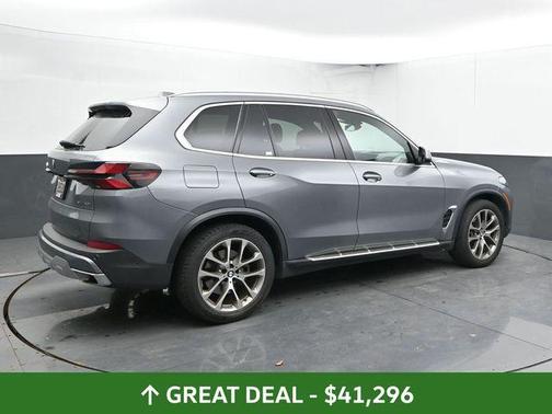 Gray Metallic 2024 BMW X5 xDrive40i