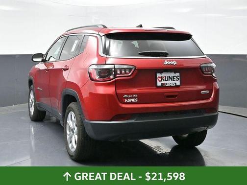 Red 2025 Jeep Compass Latitude