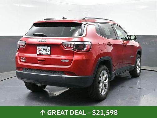 Red 2025 Jeep Compass Latitude