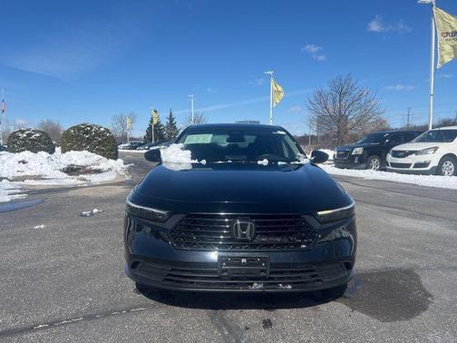 Black 2023 Honda Accord LX