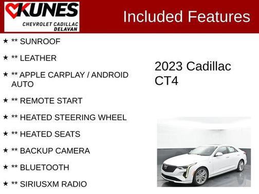 2023 Cadillac CT4 Premium Luxury