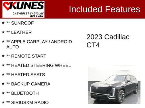 2023 Cadillac CT4 Premium Luxury