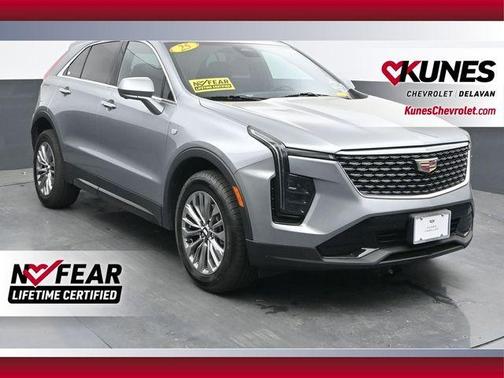 Silver Metallic 2025 Cadillac XT4 Premium Luxury