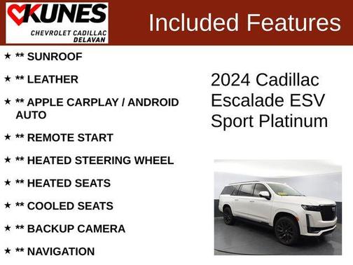 2024 Cadillac Escalade ESV Sport Platinum