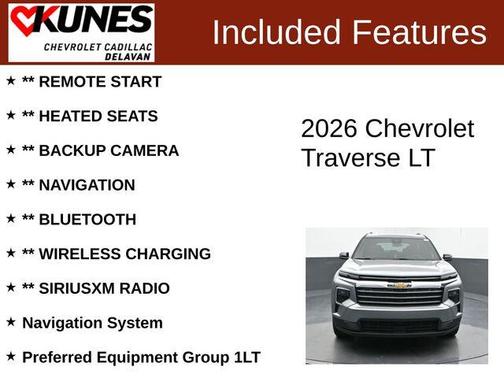 2026 Chevrolet Traverse LT