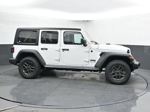 Bright White Clearcoat 2025 Jeep Wrangler Sport
