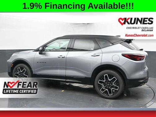 Sterling Gray Metallic 2026 Chevrolet Blazer RS