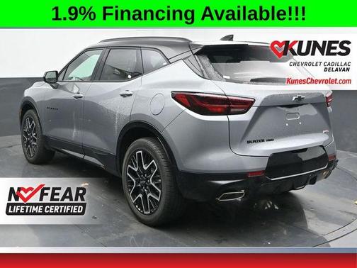Sterling Gray Metallic 2026 Chevrolet Blazer RS