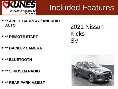 2021 Nissan Kicks SV
