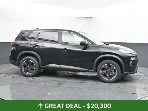 Super Black 2025 Nissan Rogue SV