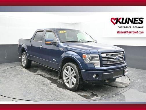 Blue 2014 Ford F-150 Limited
