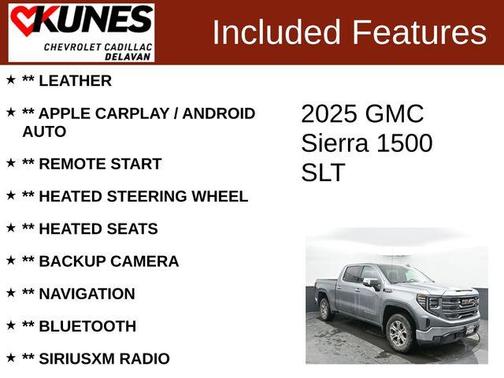 2025 GMC Sierra 1500 SLT