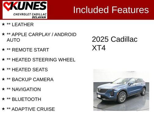 2025 Cadillac XT4 Premium Luxury