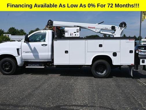 Summit White 2024 Chevrolet Silverado 1500 WORK