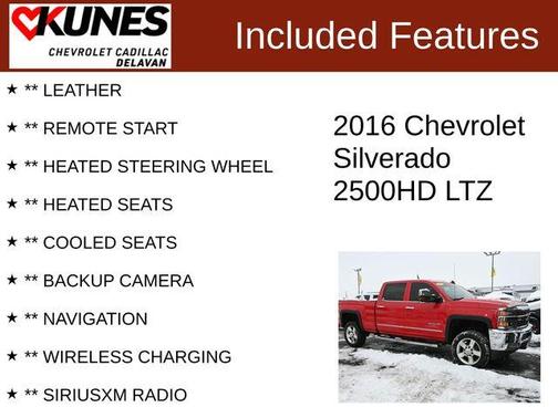 2016 Chevrolet Silverado 2500 LTZ
